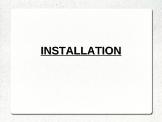 Software Installations 