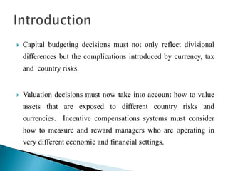 E.g., an unexpected overturn of the government that jeopardizes existing negotiated contracts…