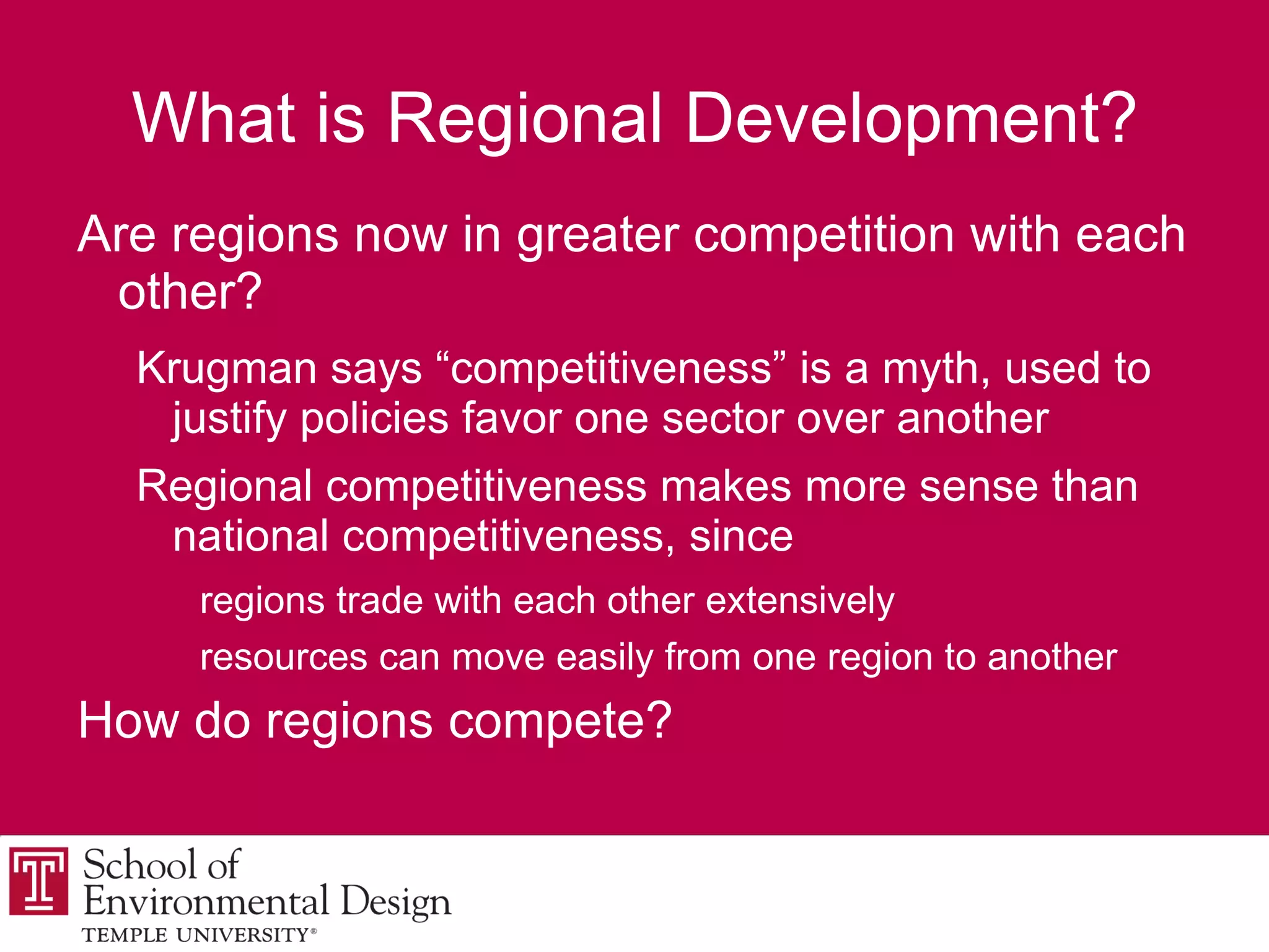 Location theory Central place 