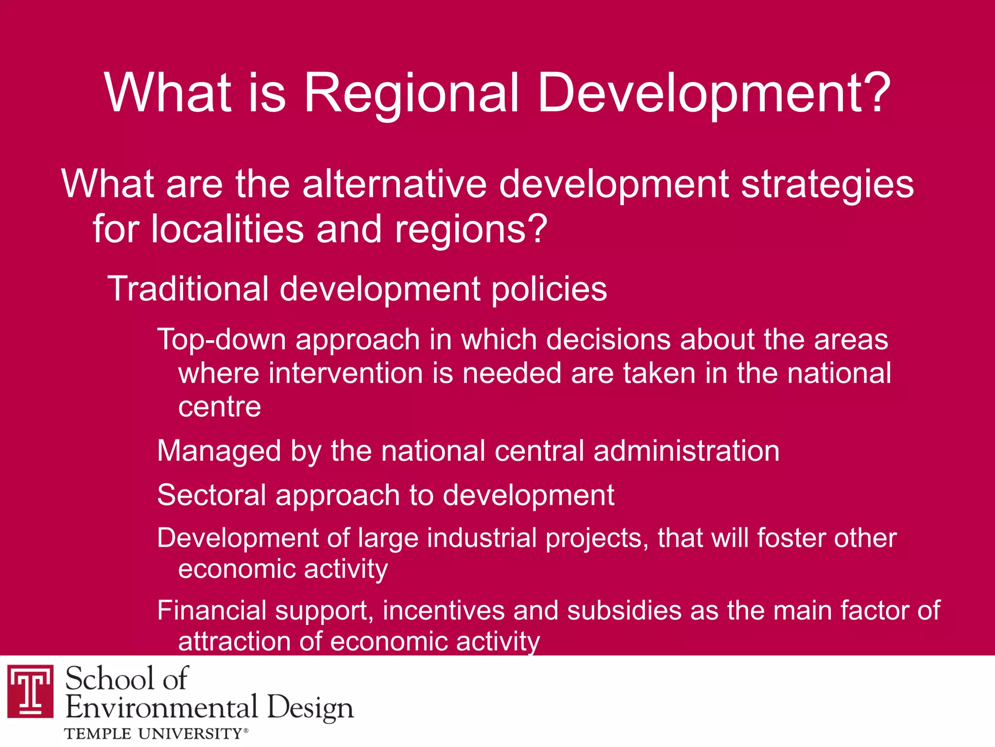 Course Overview Tools for Keynseian and Economic Base Analysis: Location Quotients 