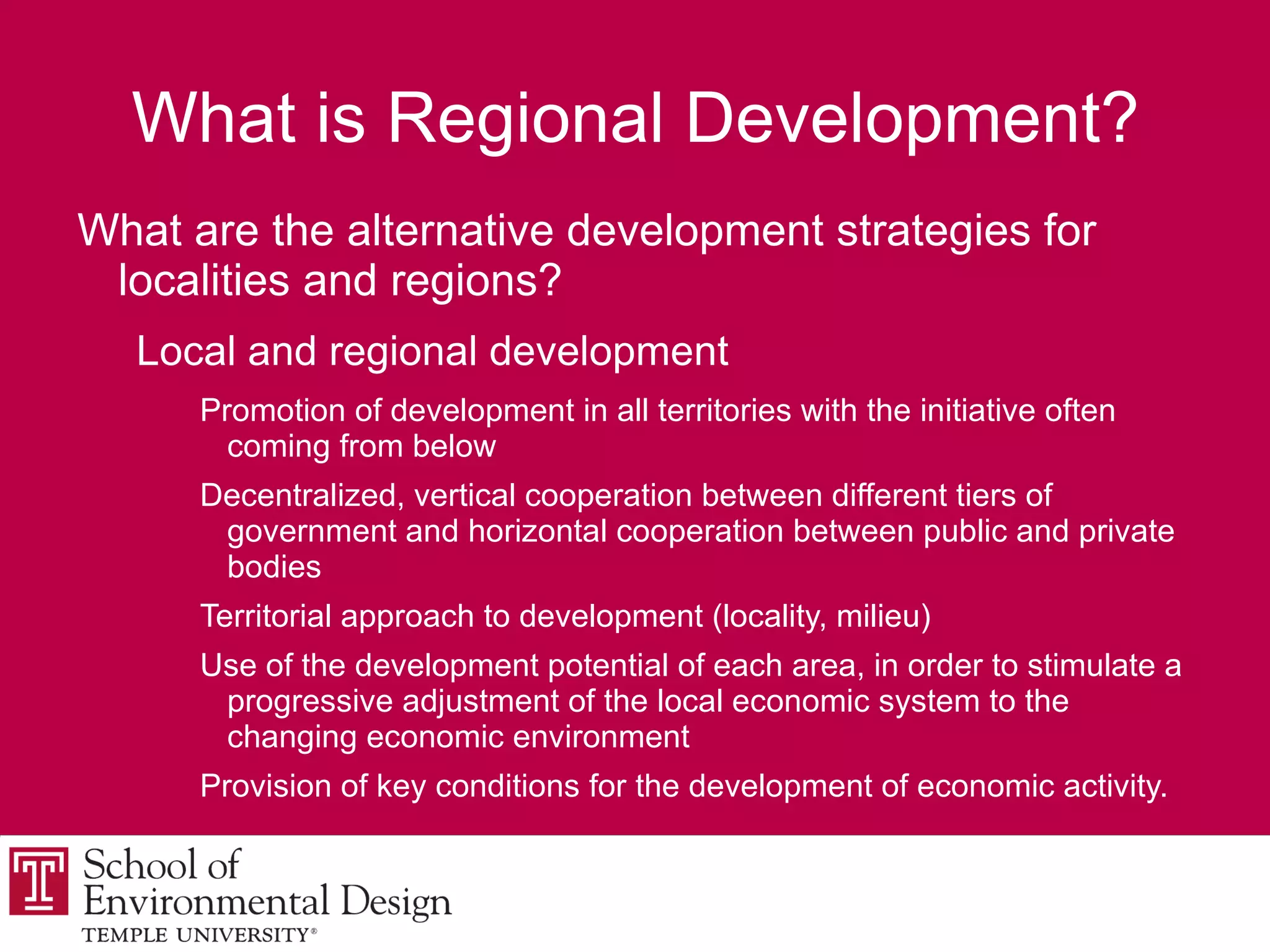 Minimum Requirements approach 