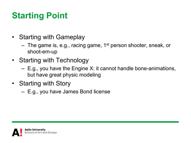 Game Design, Lecture1: Design | PPTX