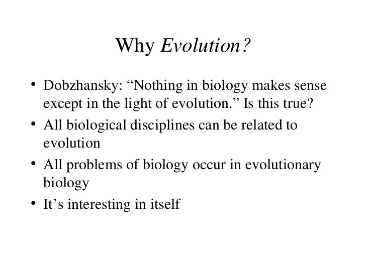 Lecture1: Introduction to Philosophy of Biology