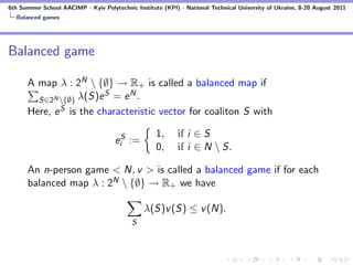 Cooperative Game Theory | PDF