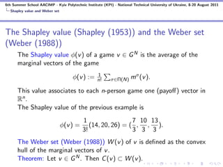 Cooperative Game Theory | PDF