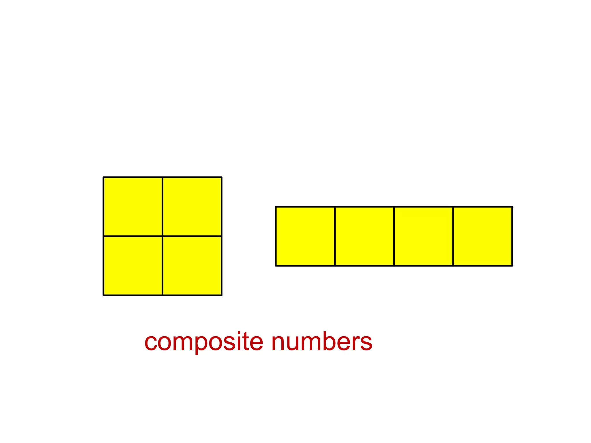composite numbers