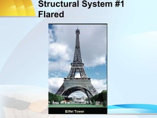 Structural System #1
Flared
 