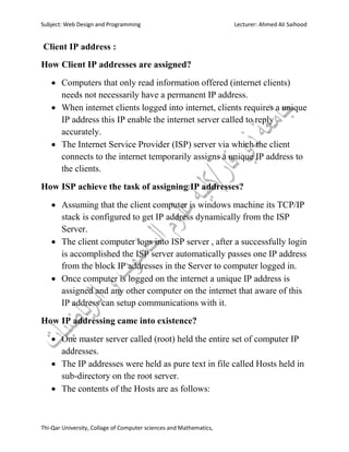 internet basics | PDF | Web Hosting | Internet