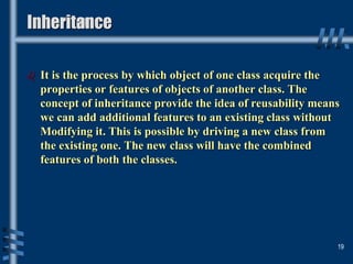 Introduction to Object Oriented Programming | PPTX