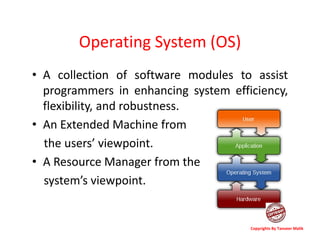 Lecture 1 | PDF | Operating Systems | Computer Software and Applications