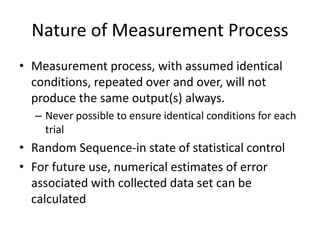 Measurement Analysis,Transducers and Instrumentation | PPTX