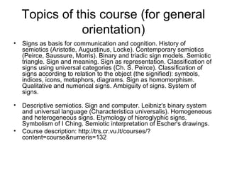 Lecture 1. semiotics. introduction | PPT