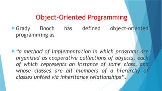 OOSD Lecture 1-2.pptx FOR B.TECH ENGINEERING STUDENTS | PPTX