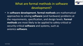 Formal Method | PPT