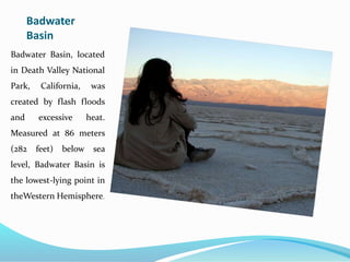 Major types of basins
 The major types of basins are :
River drainage basins,
Structural basins,
Sedimentary basins,
...