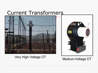 Current Transformers
Very High Voltage CT
Medium-Voltage CT
 