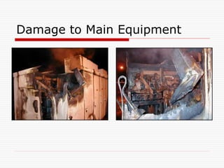 Damage to Main Equipment
 