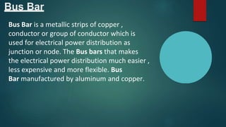 Electrical power distribution and utilization | PPTX