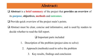 LECTURE 1. PROJECT REPORT GUIDELINES.pptx
