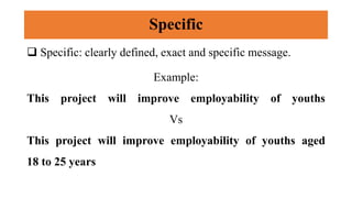 Write Specific Examples LECTURE 1. PROJECT REPORT GUIDELINES.pptx
