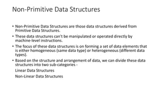 Lecture 1. Data Structure & Algorithm.pptx | Programming Languages ...