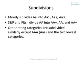 Lecture 1. Financial risk management lecture 1 | PDF