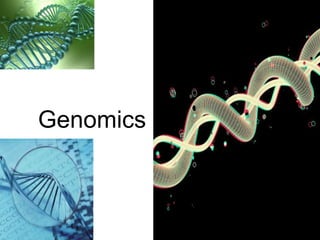 Genomics
 