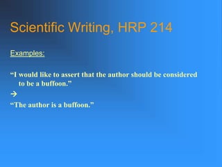 News Writing for students in science and tech | PPT