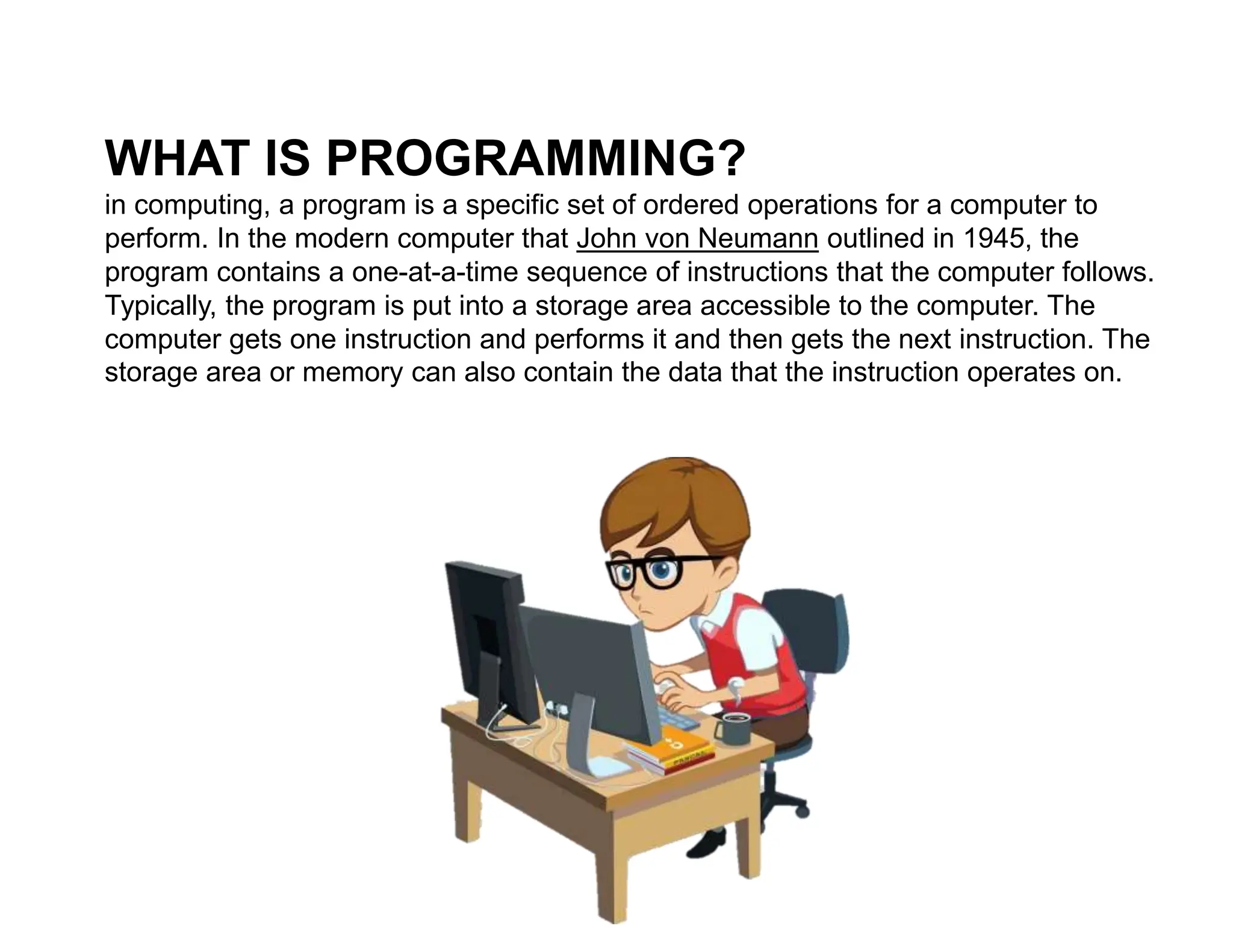 Introduction to computing and programming ppt ppt