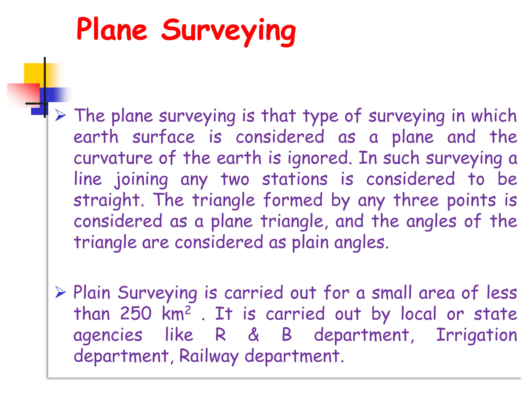Introduction to Surveying and its classification | PDF