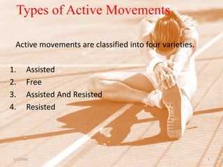 KINESIOLOGY LECTURE RELATED TO EXCERCISES | PPTX
