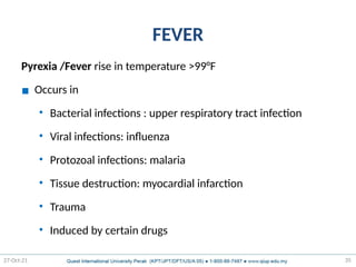 Fever Rising Ball PHYSIOLOGY LECTURE THERMOREGULATION (2024) | PPTX