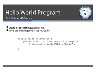 Lecture 1.1 - Introducing Java.pptx3eeeee | PPT | Free Download image.