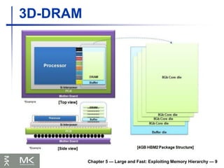 3D-DRAM
Chapter 5 — Large and Fast: Exploiting Memory Hierarchy — 9
 