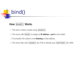 bind()
 