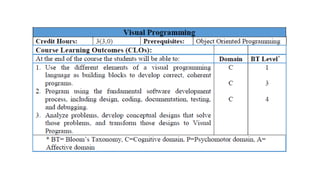 Lecture #1.ppt.pptx, Visuals Programming | PPTX