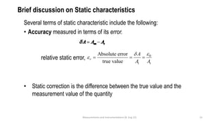 LECTURE 1.pdf principle of measuring instruments | PDF