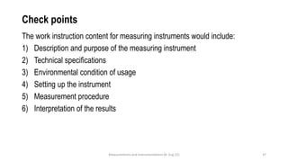 LECTURE 1.pdf principle of measuring instruments | PDF