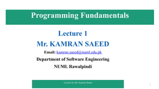 Kamran Rwp X++++++++++++++++++++++++++lecture in pdf | PPTX