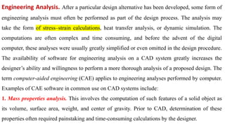 Comprehensive Overview of Product Design and Computer-Aided Design (CAD ...