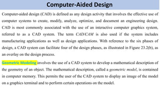Comprehensive Overview of Product Design and Computer-Aided Design (CAD ...