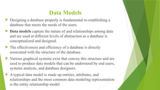 Comprehensive Overview of Database Systems and Data Management Concepts ...