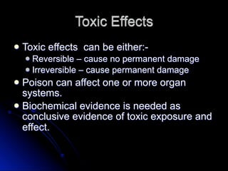 ToxTutor - Organ-Specific Toxic Effects
