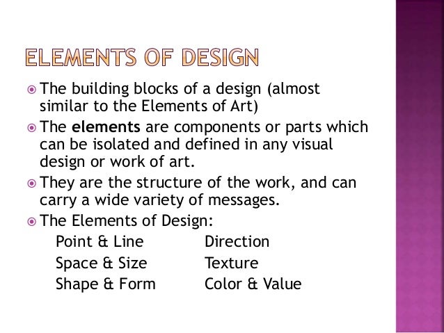 Define Elements Of Design : Lecture a definition of design its elements and principle