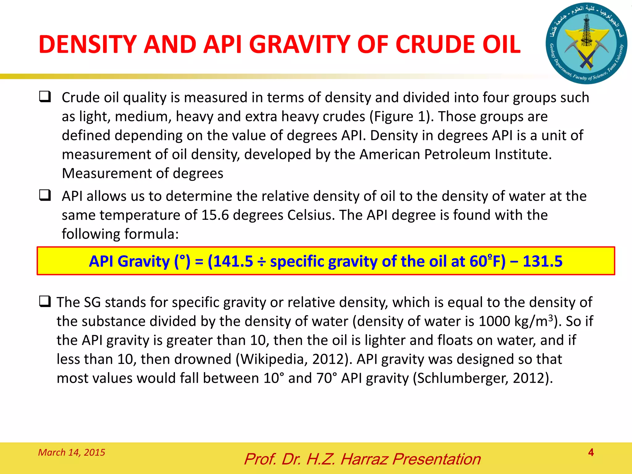 Lecture 1 Crude Oil Quality | PDF