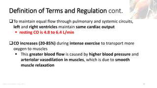 CVS Function, Regulation of the Heart and Overview of Therapeutic Goals ...