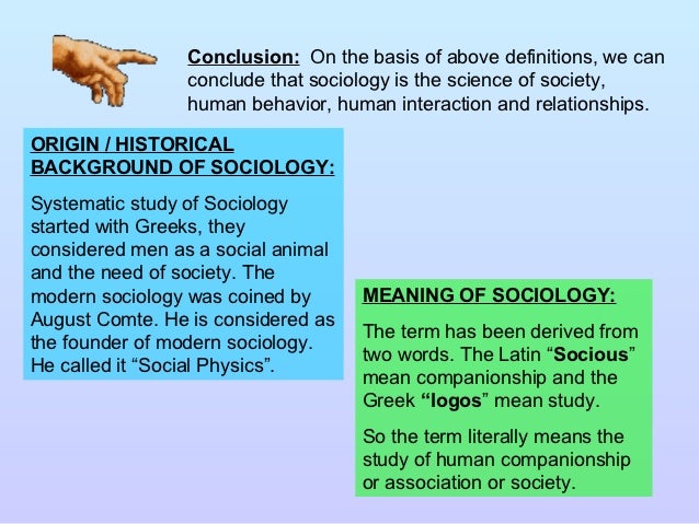 who coined the word sociology who coined the word sociology