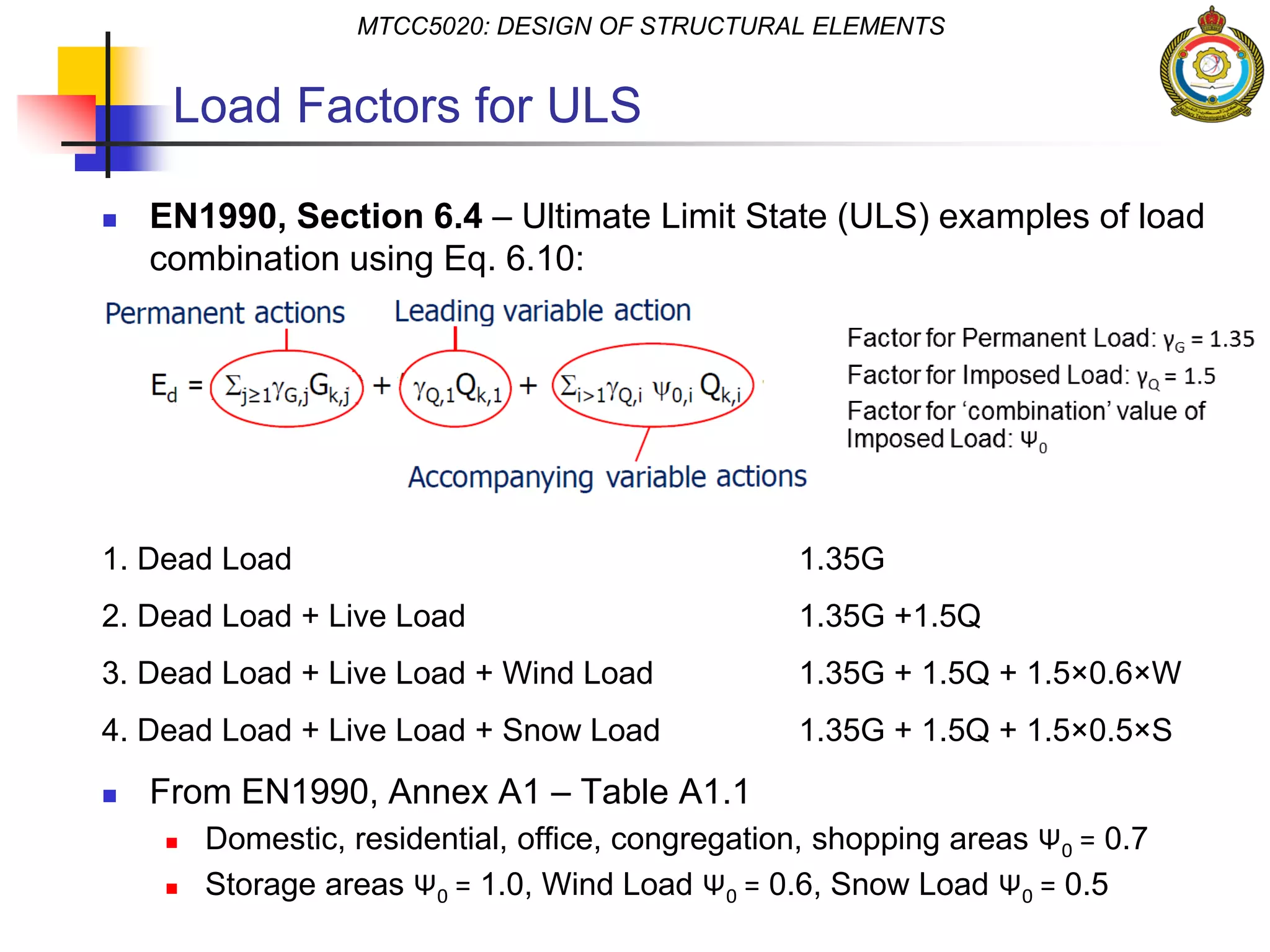 Lecture 1 design loads | PDF