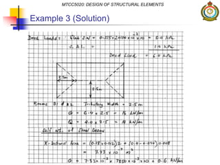 Example 3 (Solution)
MTCC5020: DESIGN OF STRUCTURAL ELEMENTS
 