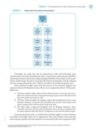 Lecture 1 - Customer Satifaction , Value | PDF